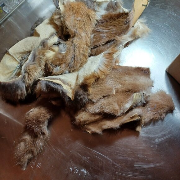 Box of FUR - pieces & scraps - Picture 13 of 13